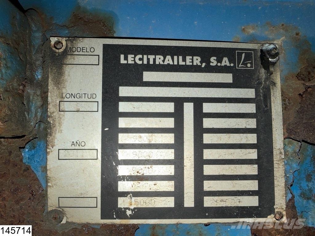 Lecitrailer open laadbak Pritschenauflieger