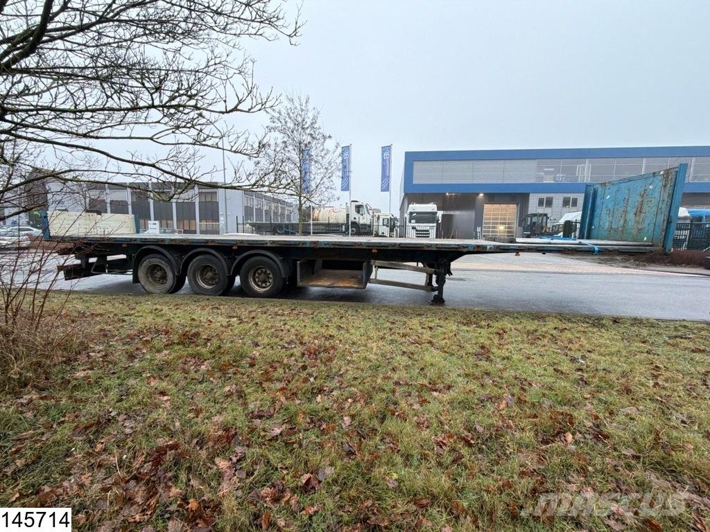 Lecitrailer open laadbak Pritschenauflieger