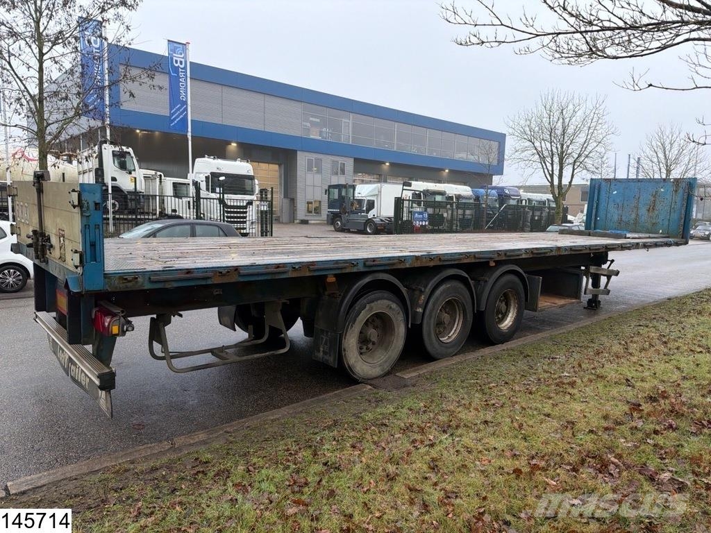 Lecitrailer open laadbak Pritschenauflieger