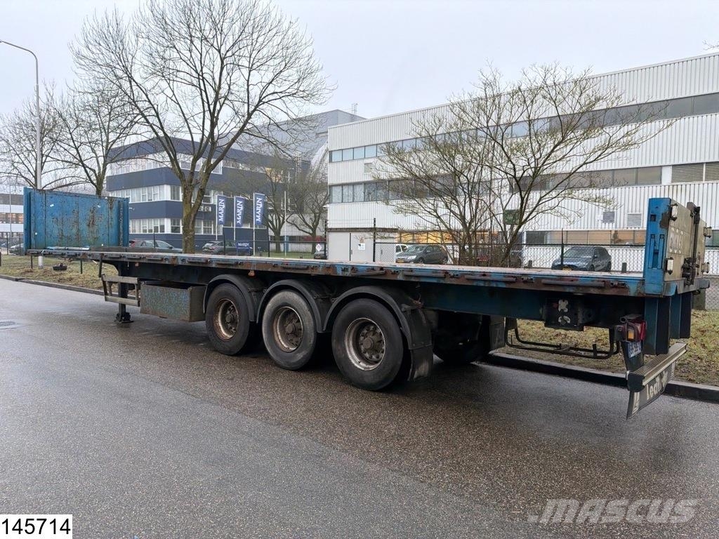 Lecitrailer open laadbak Pritschenauflieger