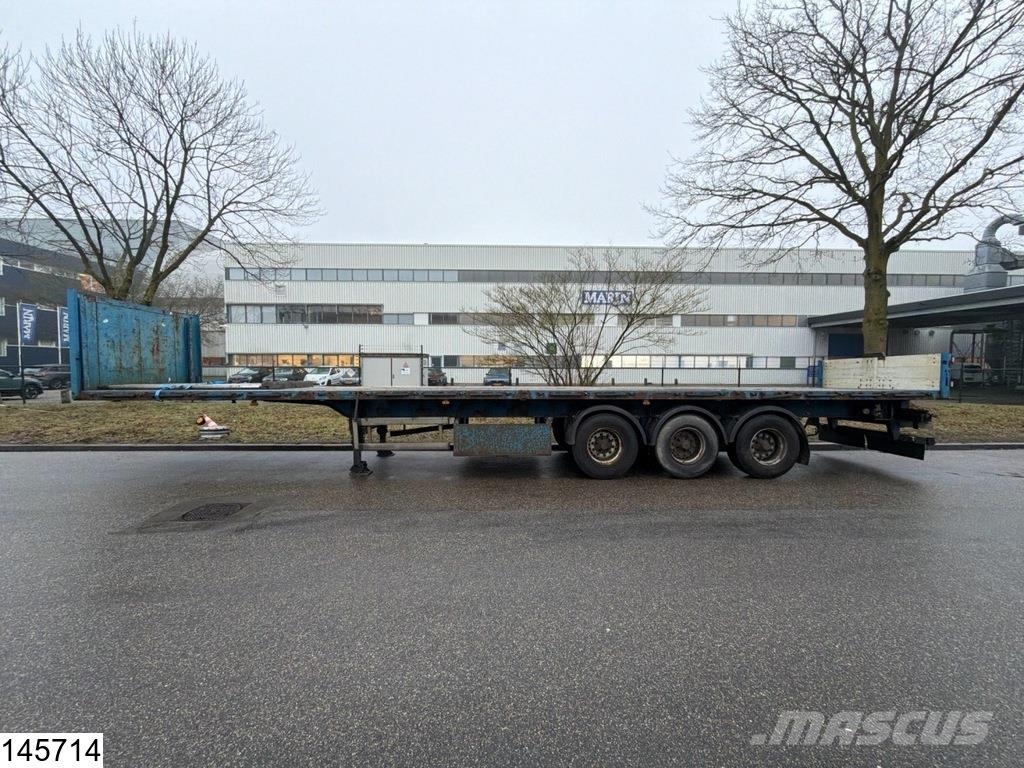 Lecitrailer open laadbak Pritschenauflieger