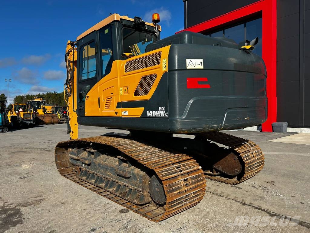 Hyundai HX140HW C  / Rasvari, Metsäalusta 800mm laput! Excavadoras sobre orugas