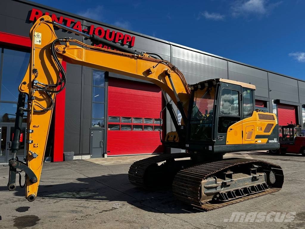 Hyundai HX140HW C  / Rasvari, Metsäalusta 800mm laput! Excavadoras sobre orugas