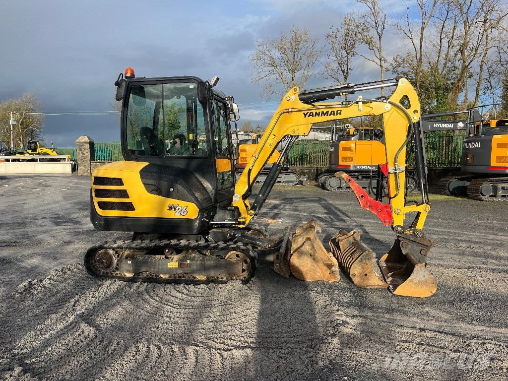 Yanmar SV 26 Mini bageri <7t