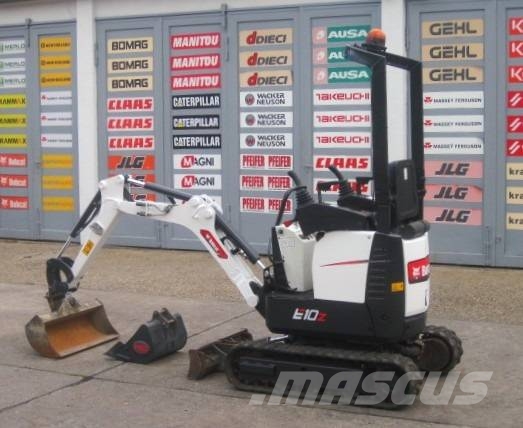 Bobcat E 10 z * 2x Löffel * * Verstellfahrwerk * vgl 08 Minibagger < 7t