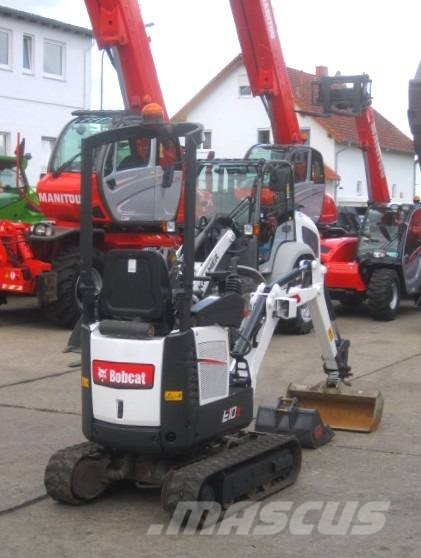 Bobcat E 10 z * 2x Löffel * * Verstellfahrwerk * vgl 08 Minibagger < 7t
