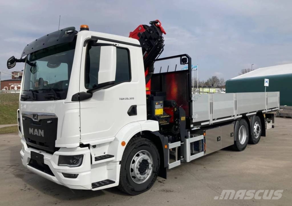 MAN TGX / TGS/TGM färdiga lagerbilar och chassier 平板车