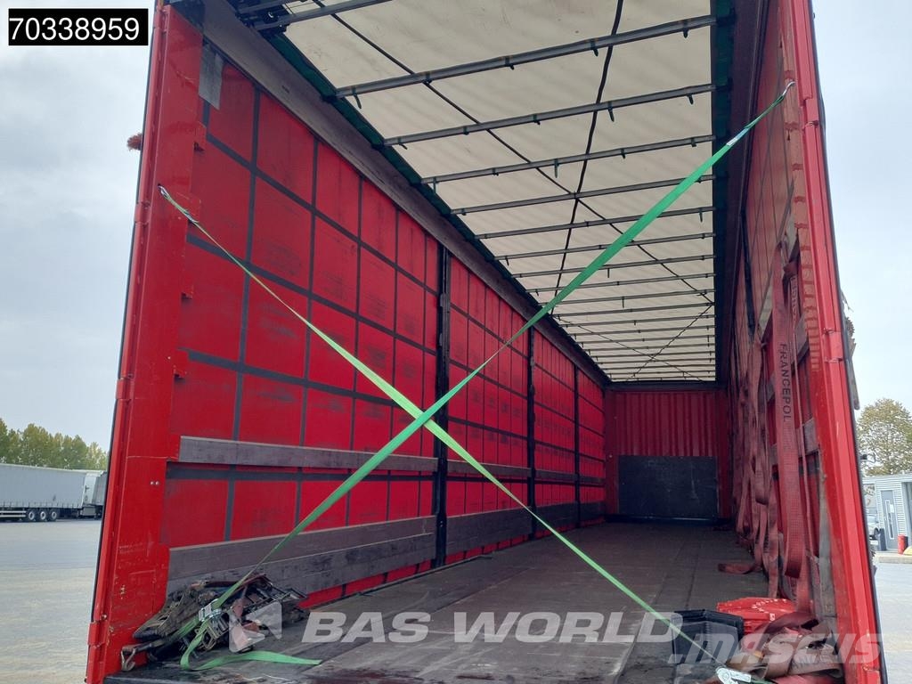 Krone SD Lift Axle Sliding roof Gardintrailer