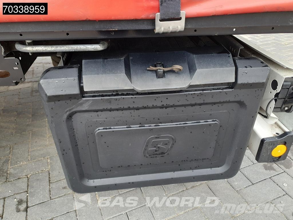 Krone SD Lift Axle Sliding roof Gardintrailer