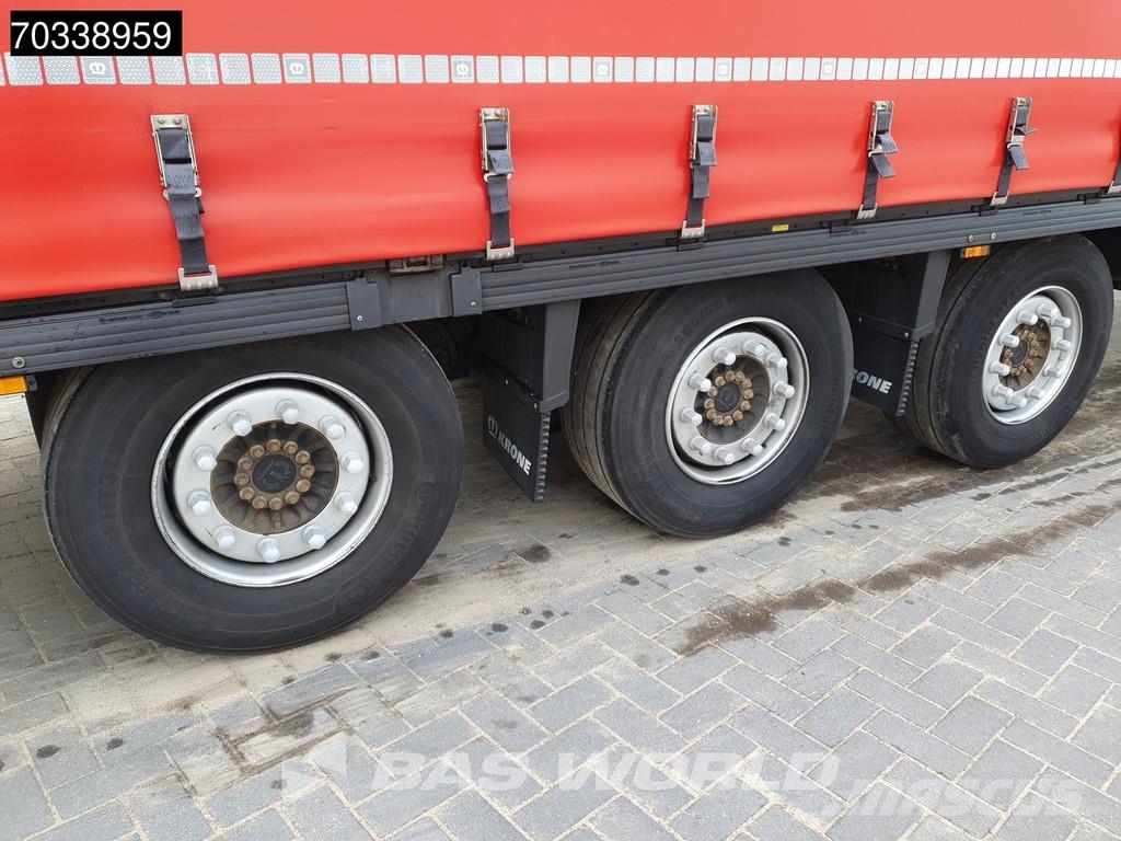 Krone SD Lift Axle Sliding roof Gardintrailer