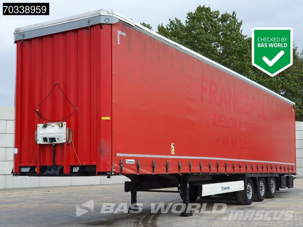 Krone SD Lift Axle Sliding roof Gardintrailer