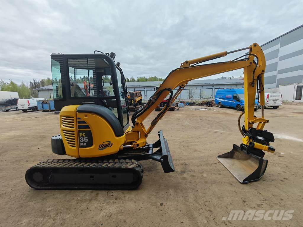 Komatsu PC 35 MR-2 MYYTY. Sold Miniexcavadoras