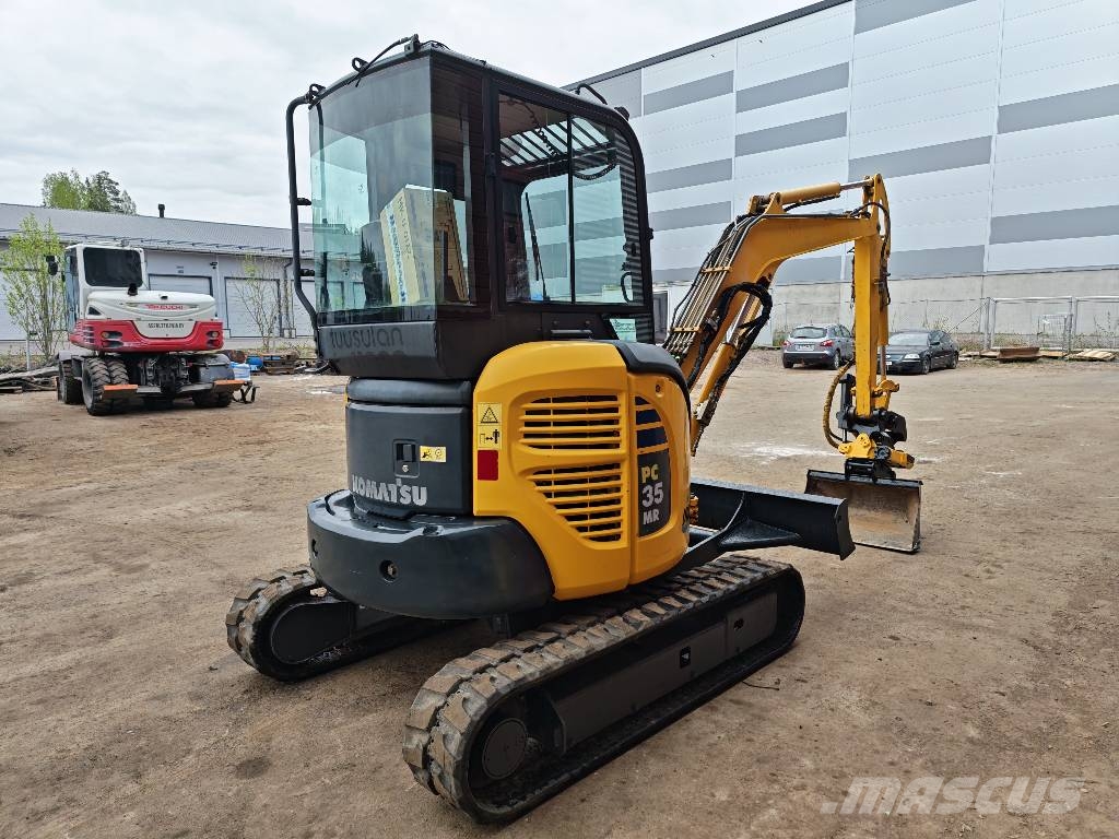 Komatsu PC 35 MR-2 MYYTY. Sold Miniexcavadoras