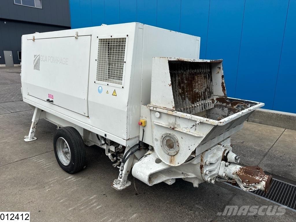 Schwing SP 4800 E 350 bar hydro, 243 bar beton, 2008, 8000 Betonpumpen