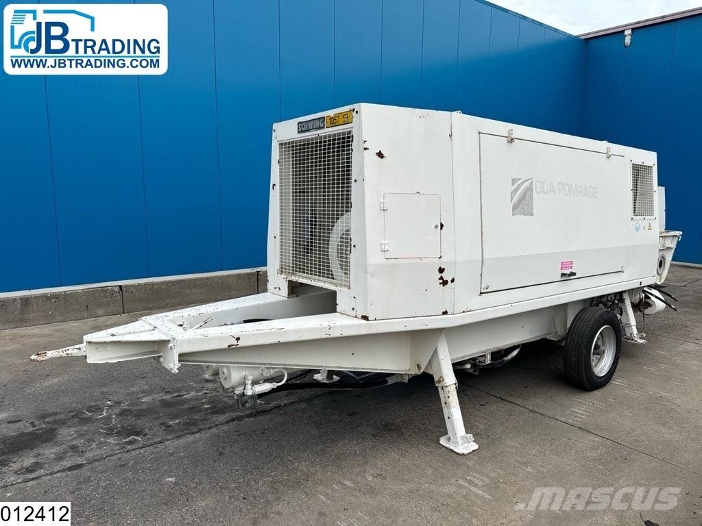Schwing SP 4800 E 350 bar hydro, 243 bar beton, 2008, 8000 Betonpumpen