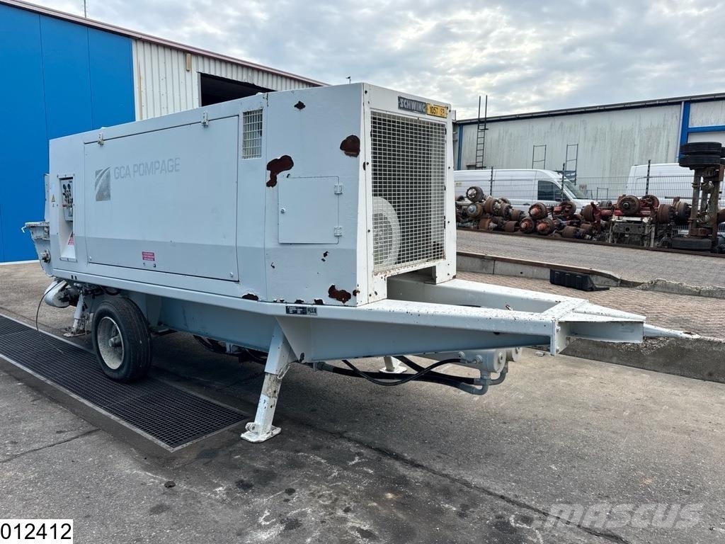 Schwing SP 4800 E 350 bar hydro, 243 bar beton, 2008, 8000 Betonpumpen