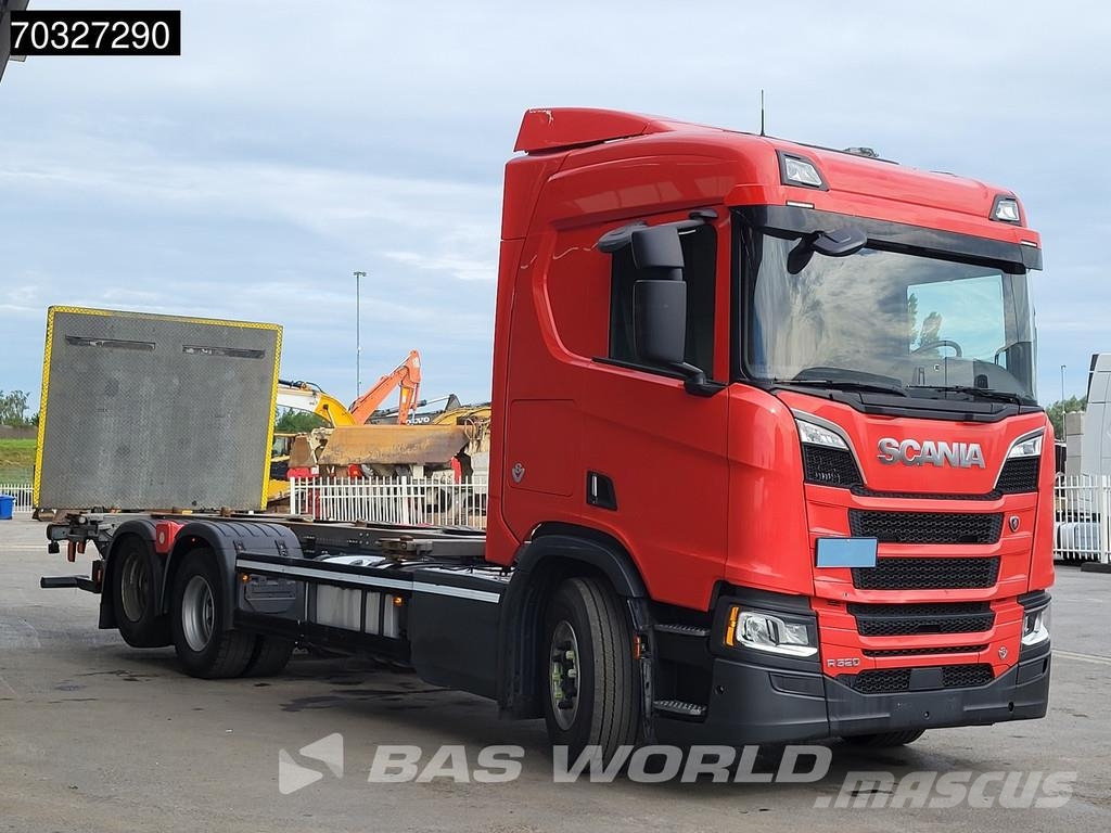 Scania R520 R 6X2 V8 Retarder Full Air 9t Front Axle Lift Vaihtolava-autot