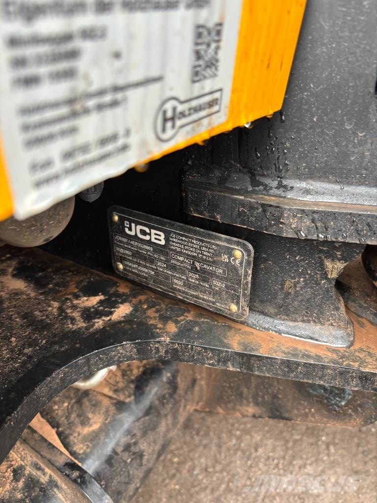 JCB 50 Z-2 Miniexcavadoras