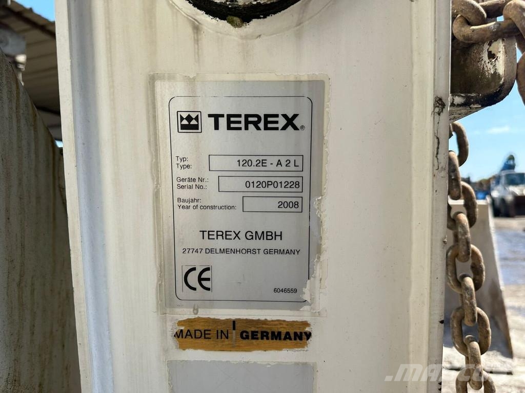 Terex 120.2 E-A2L / Kran / Funk / 8,1 m / 2,7 t شاحنات الرافعات