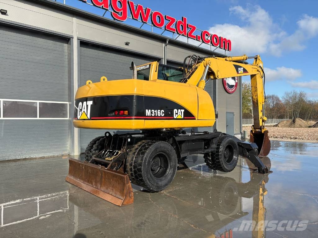 CAT M 316 C Ratasekskavaatorid