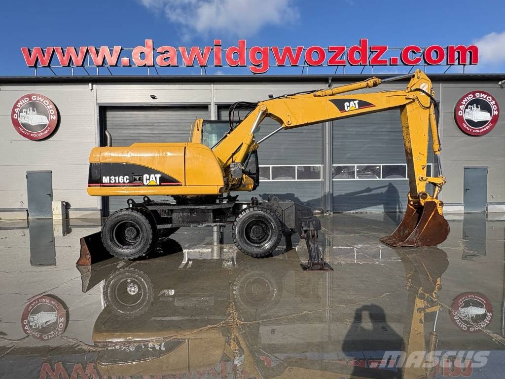 CAT M 316 C Ratasekskavaatorid