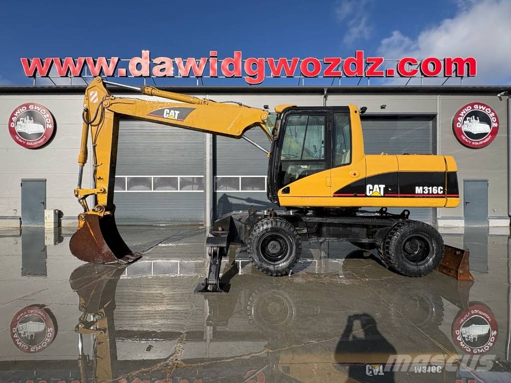 CAT M 316 C Ratasekskavaatorid