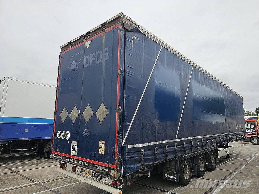 Krone SD MEGA Semirremolques con caja de lona