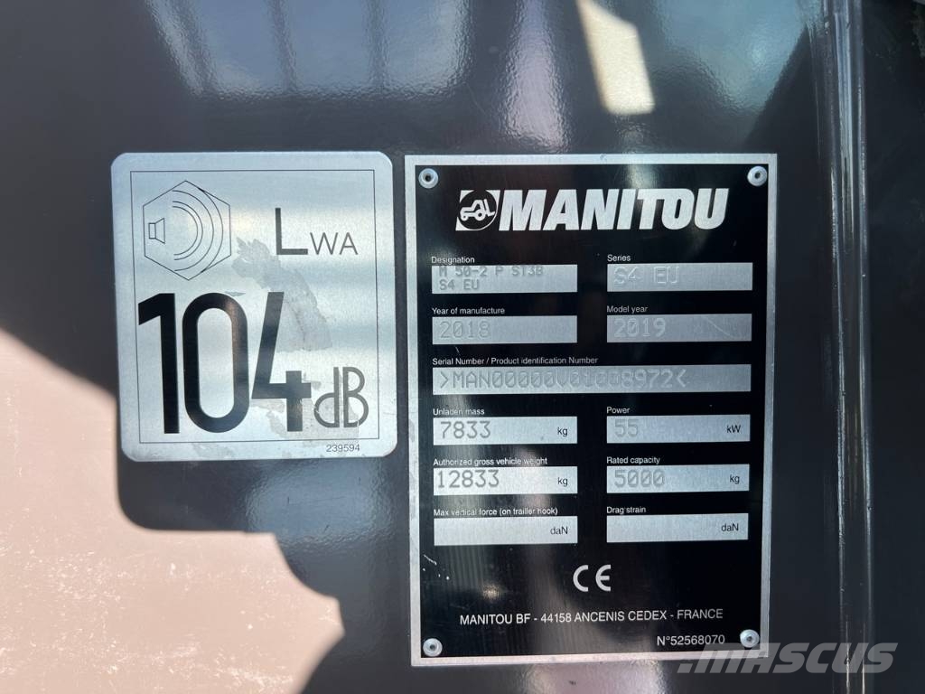 Manitou M50-2 ST3B S4 EU Dieseltrukit