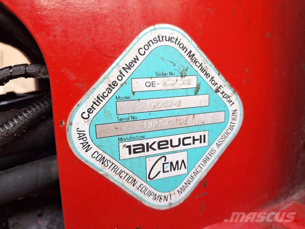 Takeuchi TB290-2 Escavadoras Midi 7t - 12t