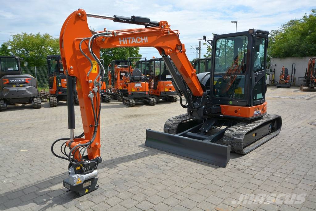 Hitachi ZX 55 U-6 MTC 小型挖土機/掘鑿機<7t(小型挖掘機)