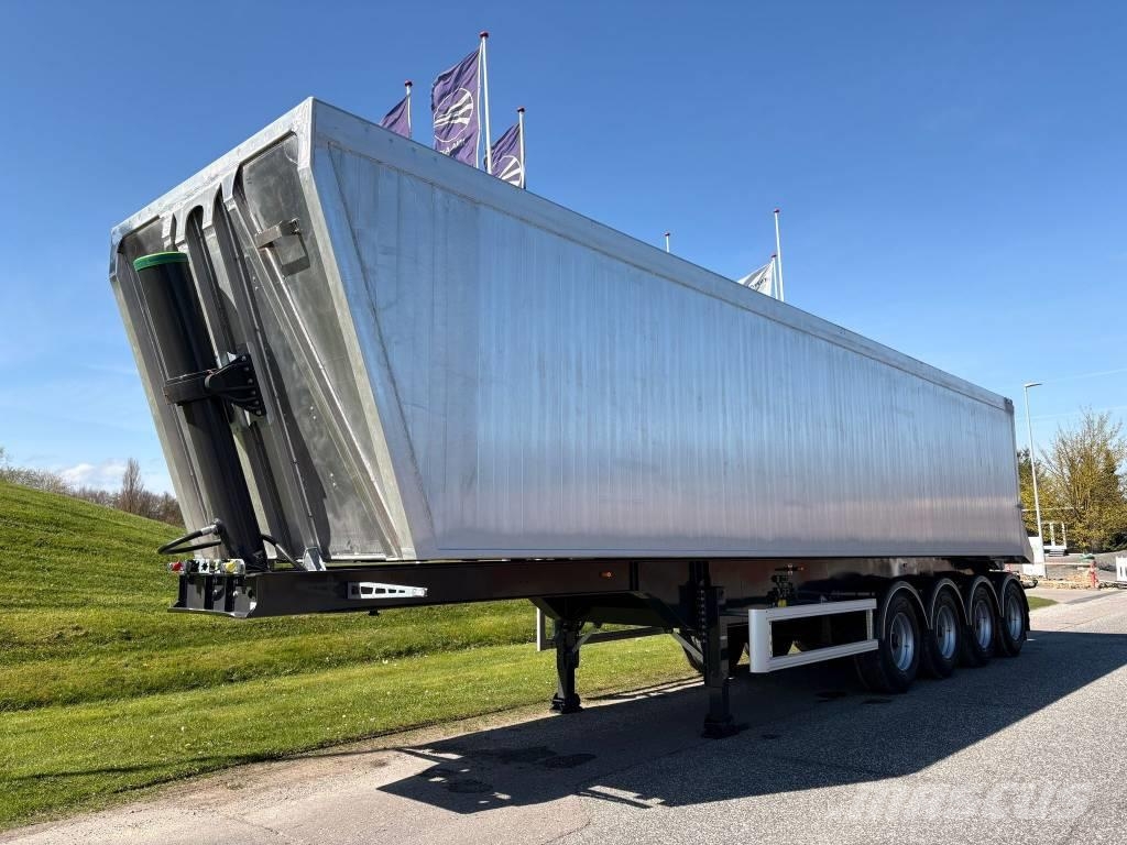 AMT TKL400 4 akslet 60m3 letvægts tiptrailer Ανατρεπόμενες ημιρυμούλκες