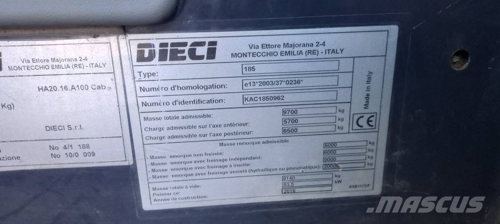 Dieci Agri Star 40.7 Teleskopiskie manipulatori