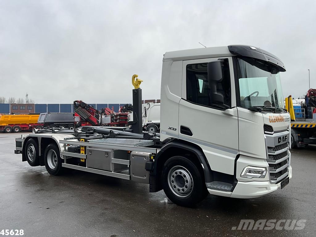 DAF FAN XD 450 Euro 6 Hyvalift 26 Ton haakarmsysteem Rol kiper kamioni s kukama za dizanje