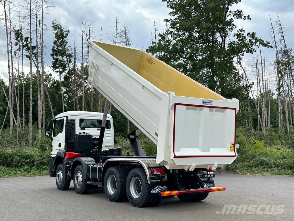 MAN TGA 41.480 TGS 41.480 BB 8X4 EuromixMTP Mulden Kip Kipper