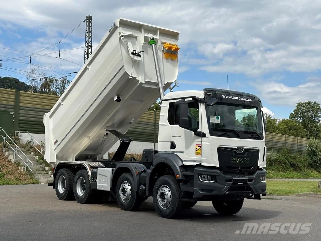 MAN TGA 41.480 TGS 41.480 BB 8X4 EuromixMTP Mulden Kip Kipper