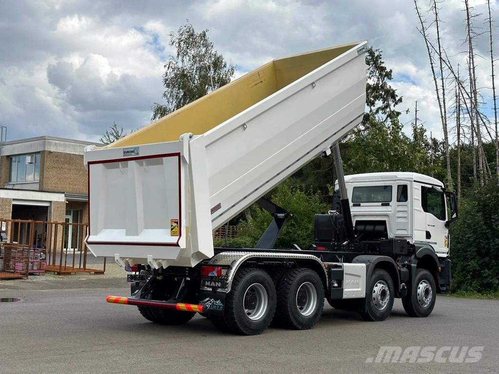 MAN TGA 41.480 TGS 41.480 BB 8X4 EuromixMTP Mulden Kip Kipper