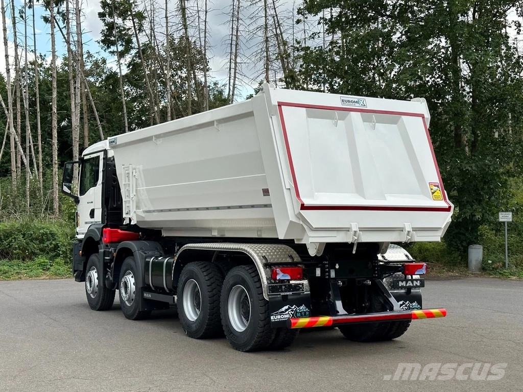 MAN TGA 41.480 TGS 41.480 BB 8X4 EuromixMTP Mulden Kip Kipper