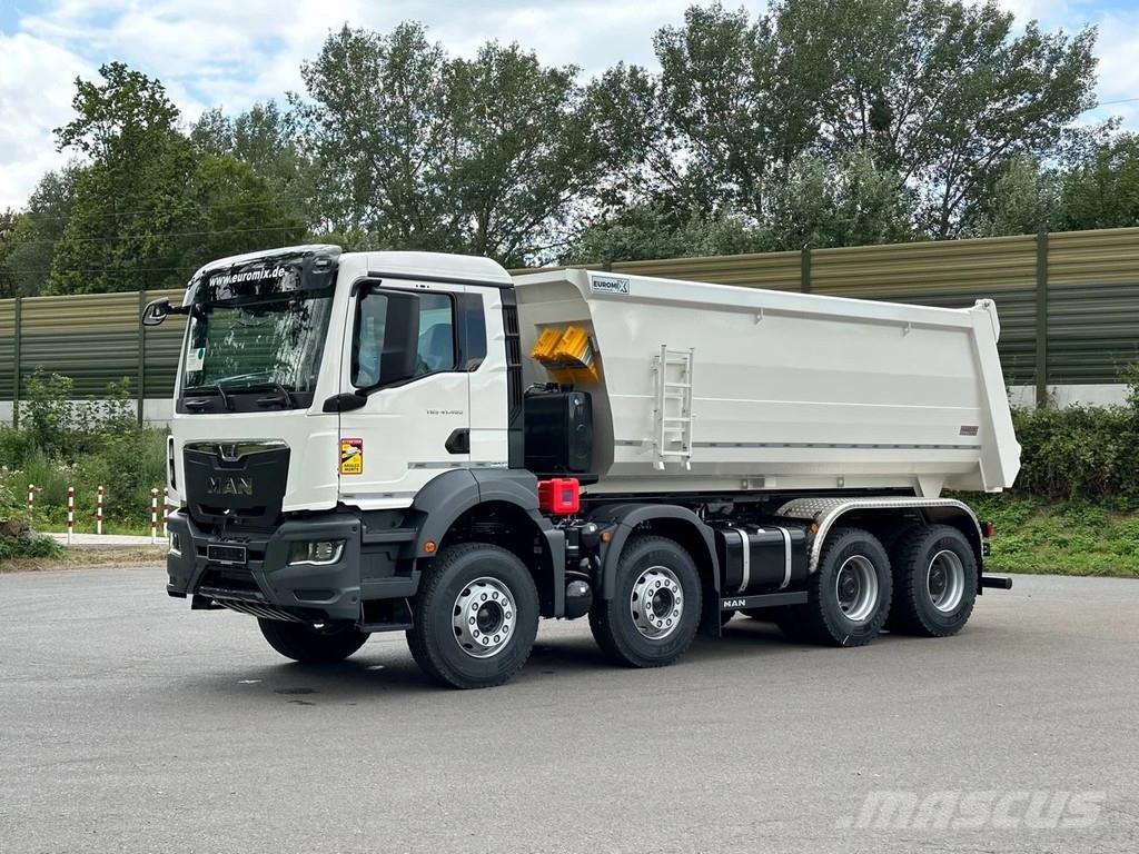 MAN TGA 41.480 TGS 41.480 BB 8X4 EuromixMTP Mulden Kip Kipper