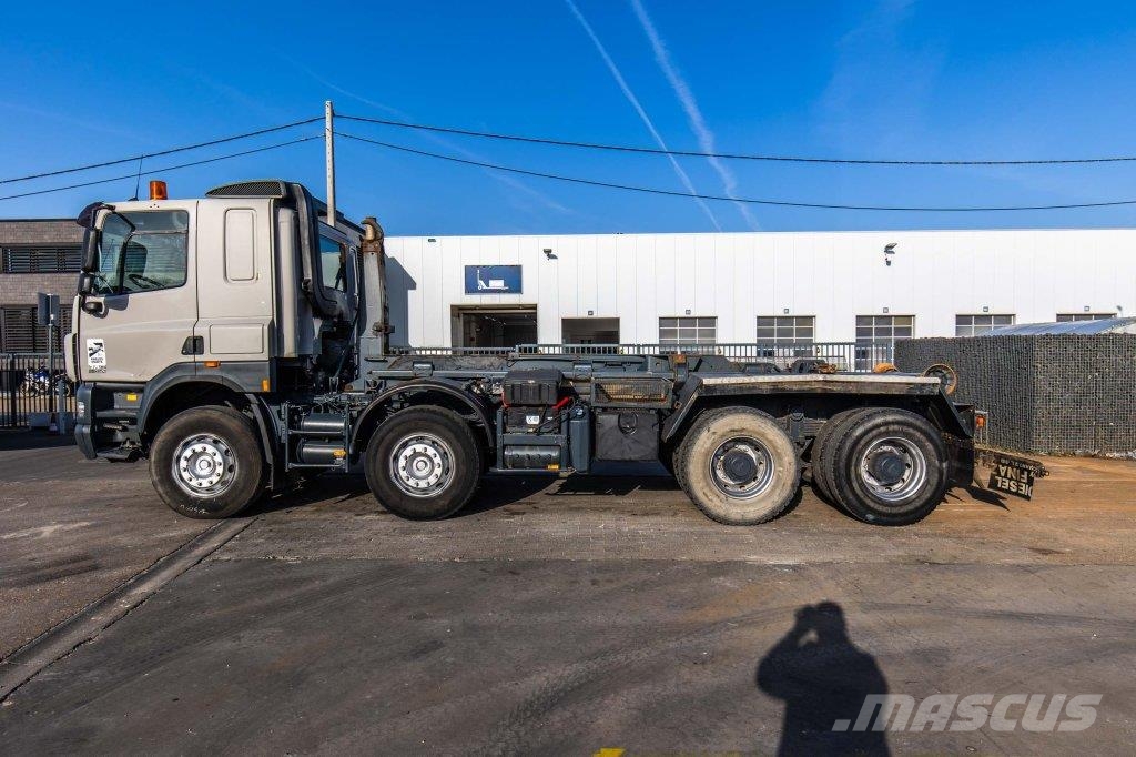 DAF CF 85.410-8X4+MARREL 22T Kroghejs