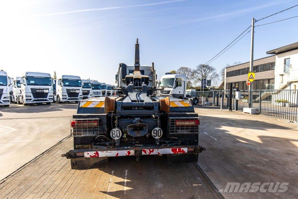 DAF CF 85.410-8X4+MARREL 22T Kroghejs