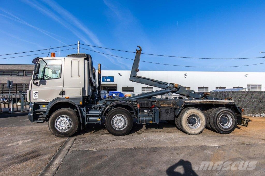 DAF CF 85.410-8X4+MARREL 22T Kroghejs
