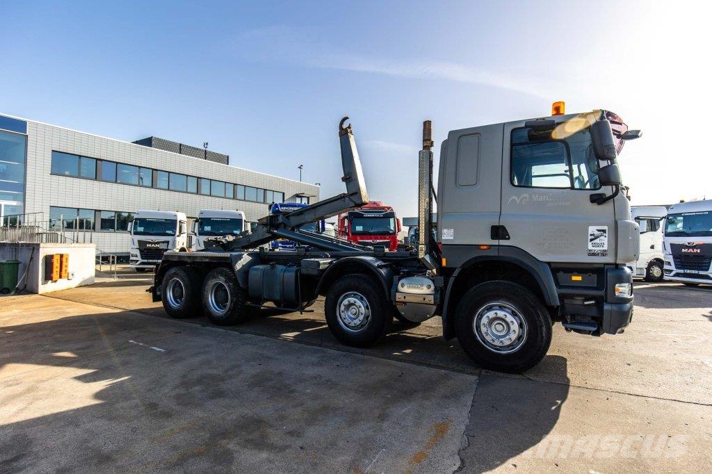 DAF CF 85.410-8X4+MARREL 22T Kroghejs