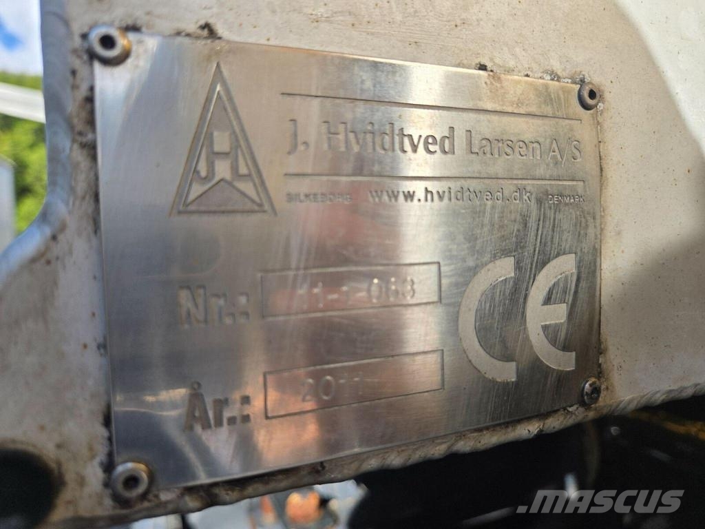 Mercedes-Benz 1224 ATEGO 4X2 Hvidtved Larsen Пилососи