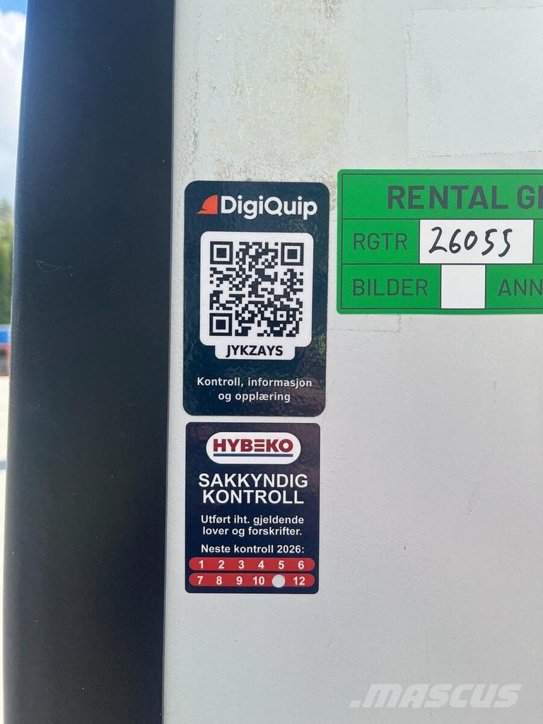 Dino 160 XT II Kiti keltuvai ir platformos