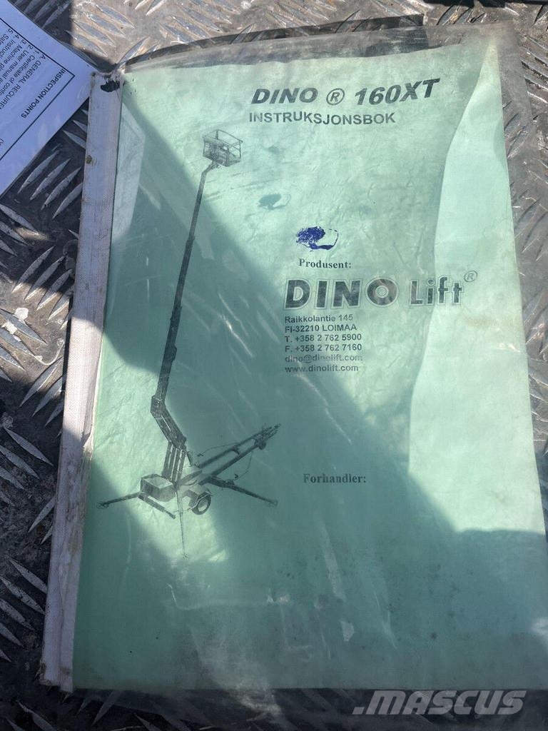 Dino 160 XT II Kiti keltuvai ir platformos