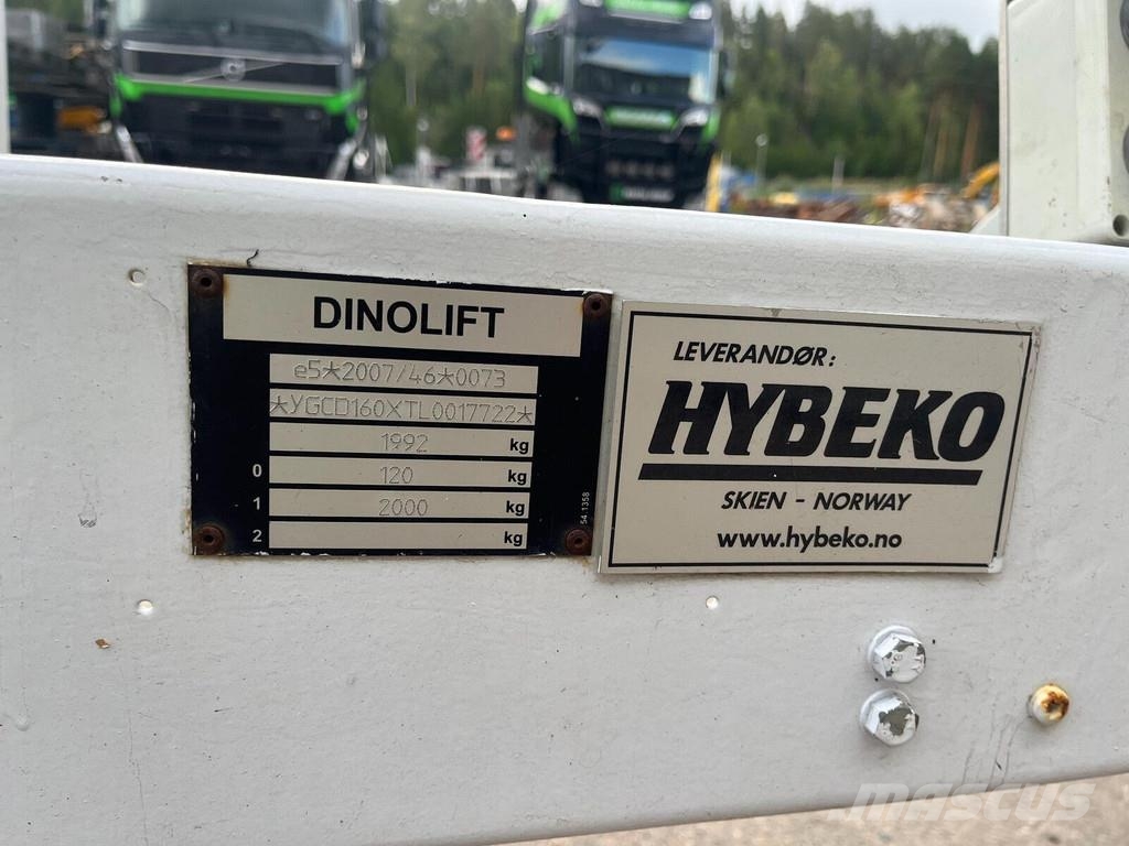 Dino 160 XT II Kiti keltuvai ir platformos