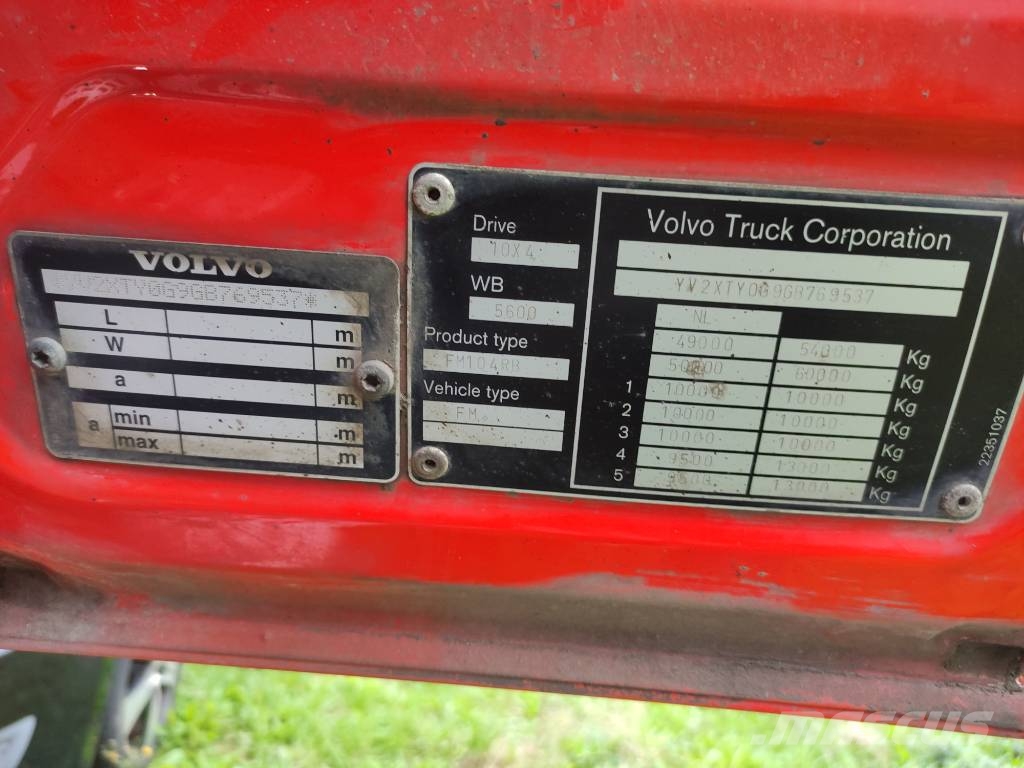 Volvo FM 460 Kipper 10×4 Kiper kamioni