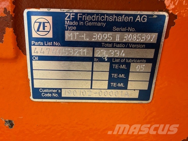 Doosan DL 300-5 USED AXLES ZF MT-L 3085 II Ejes