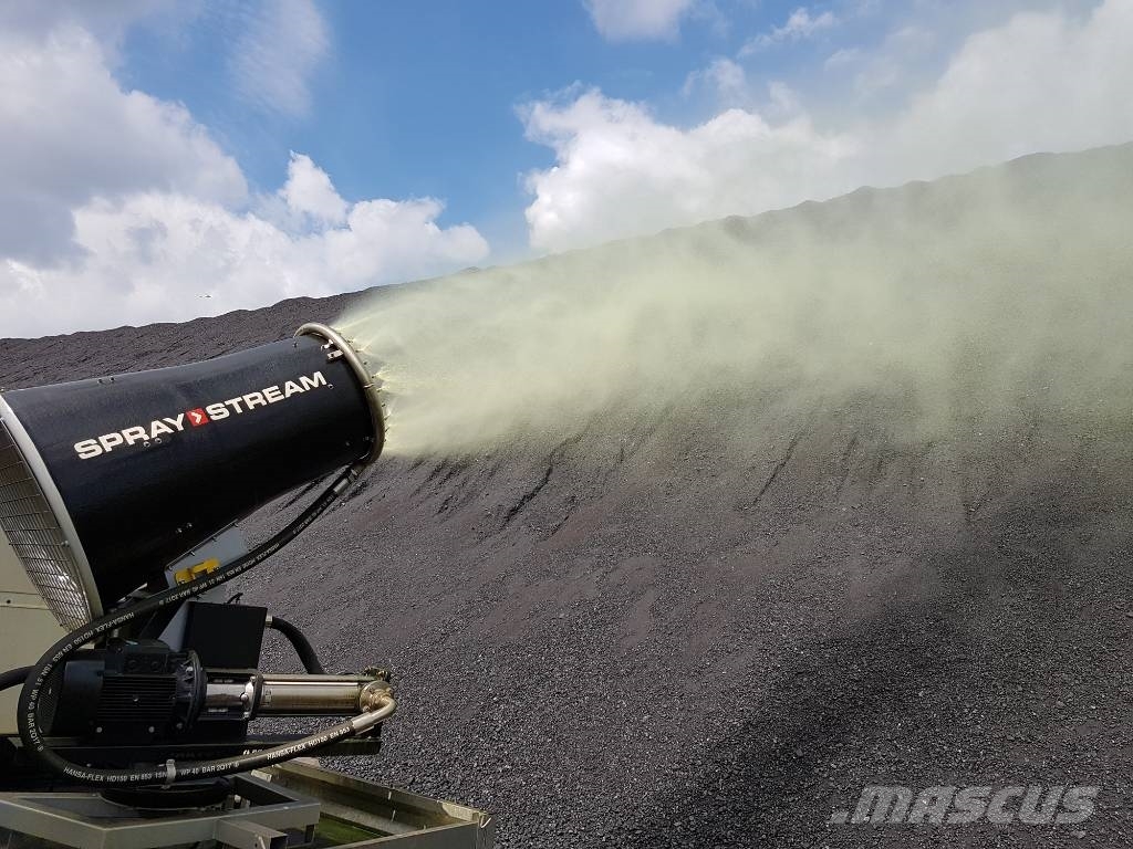 SprayStream støvkanon / dugkanon أنظمة الرش