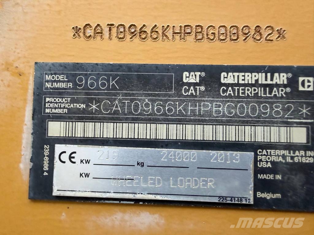 CAT 966k Pyöräkuormaajat